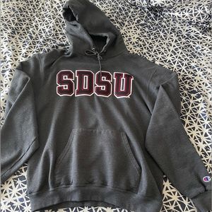 SAN DIEGO STATE GREY HOODIE